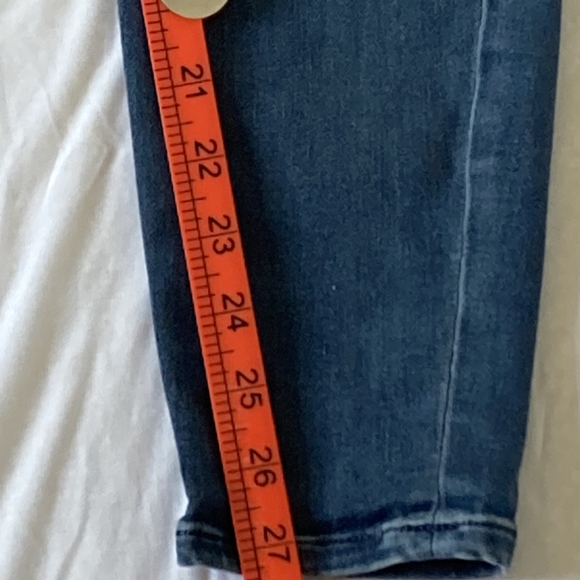 Preloved ASOS Maternity Denim Jeans Blue UK Size 10 - Picture 15 of 16